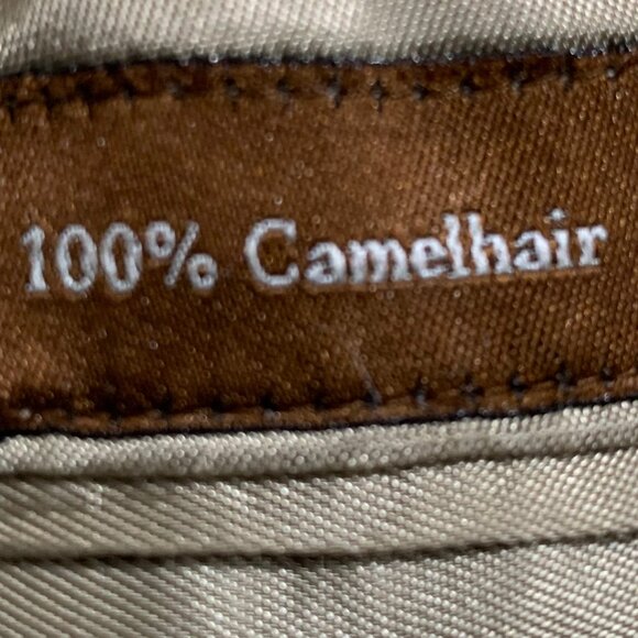 PINCUS BROTHER MAXWELL TAILORED FOR RIVERSIDE MEN'S SHOP 100% CAMELHAIR BLAZERS - Picture 13 of 14